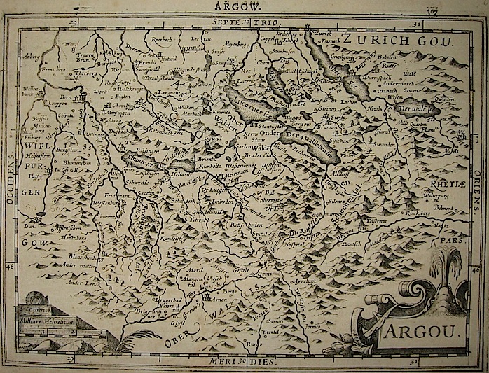 Mercator Gerard - Hondius Jodocus Argou 1630 Amsterdam 